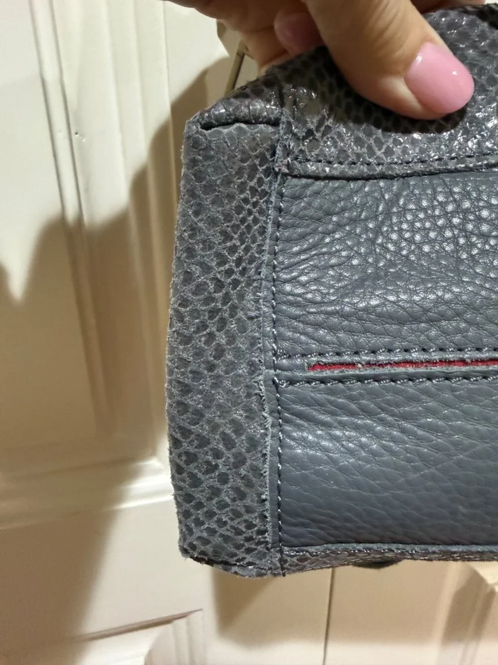 Hammitt Bryant Medium Skyline Snake Shoulder/ Crossbody Bag